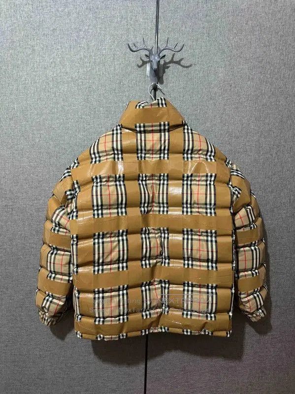 Burberry Burberry Logo Check Pattern Men's Puffer Jacket. Size US M / EU 48-50 / 2 - 2 Thumbnail