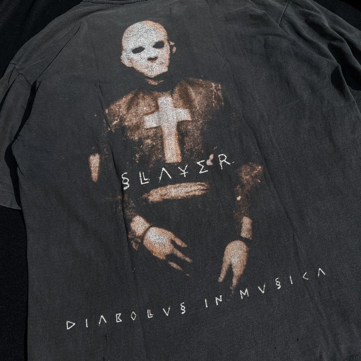 Band Tees Slayer Bootleg 90s Size US L / EU 52-54 / 3 - 6 Thumbnail
