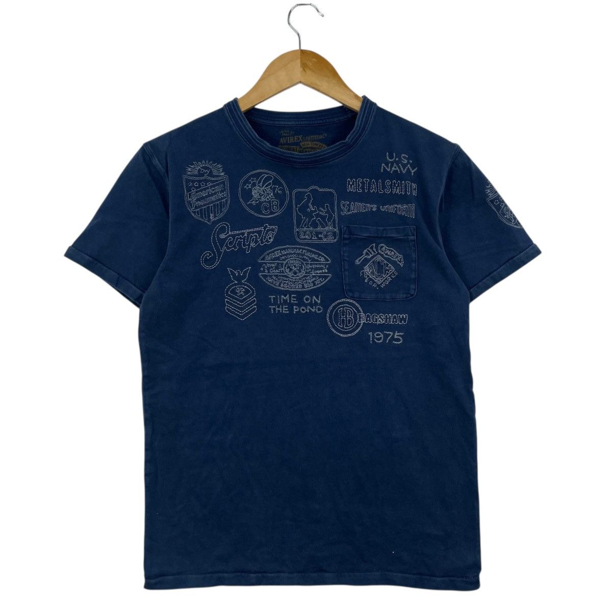 Avirex Avirex U.S Navy Union Made Tee Shirt Size US M / EU 48-50 / 2 - 2 Thumbnail