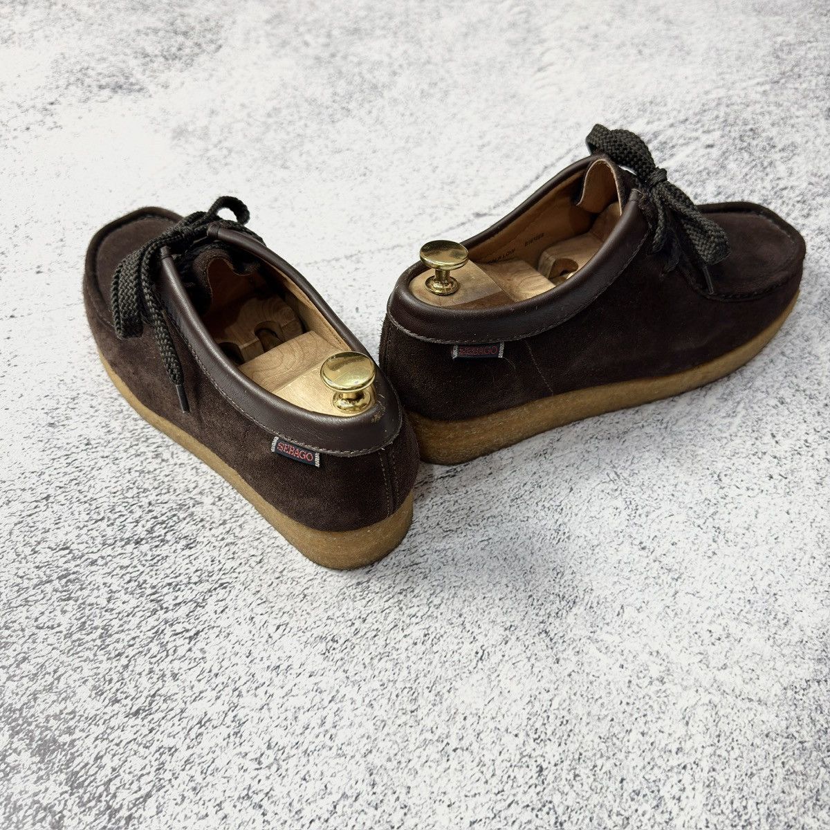 Handmade × Sebago Sebago Koala Low Brown Suede Handmade US8.5 UK8 EU42 27cm Size US 8.5 / EU 41-42 - 9 Thumbnail