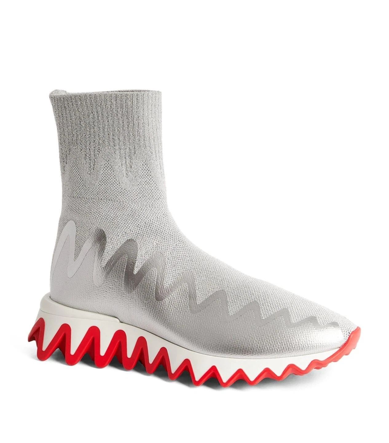 Christian Louboutin o1s1wg110226 Boots in Silver Size US 10 / IT 40 - 2 Thumbnail