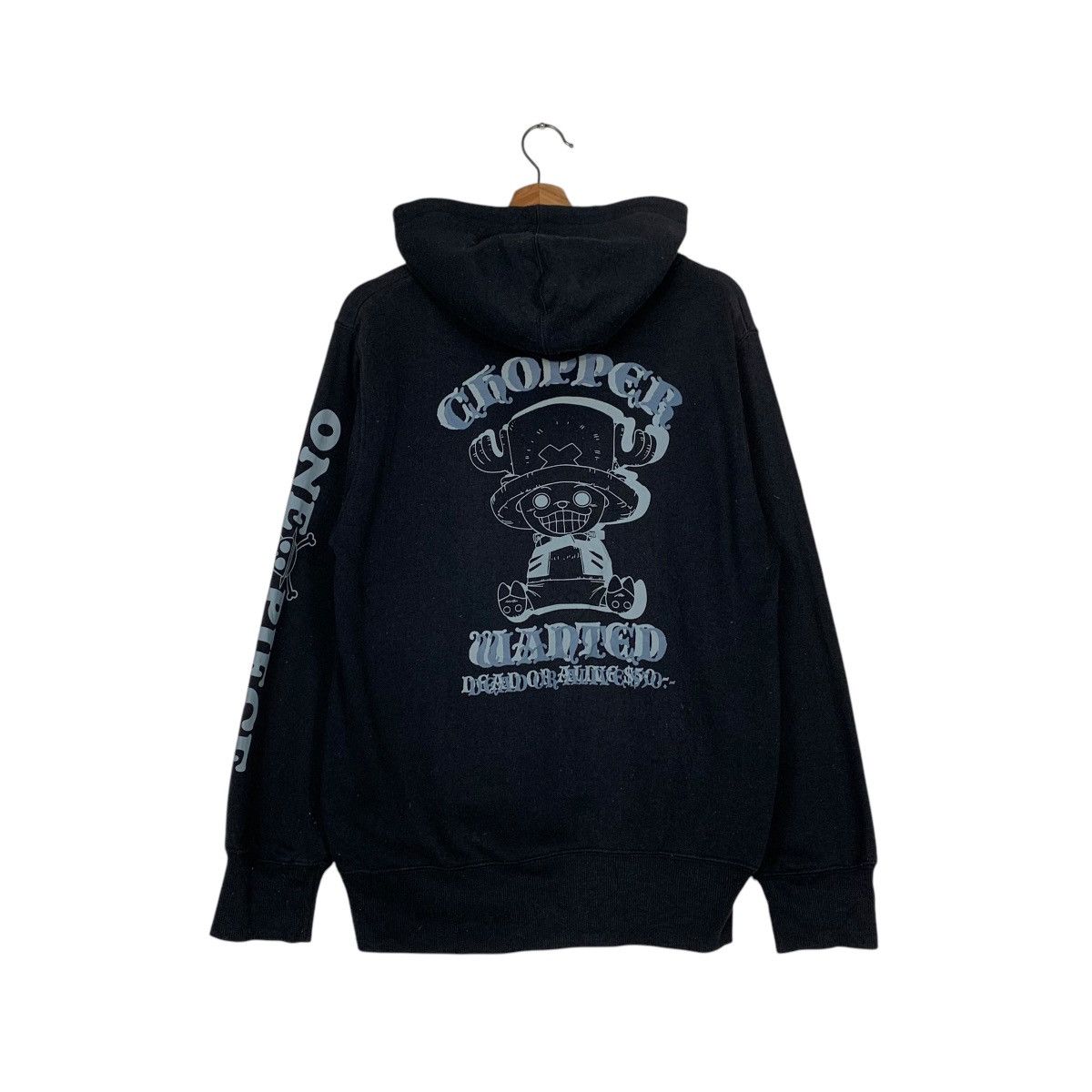 Japanese Brand ONE PIECE Tony Chopper Graphics Printed Hoodies #1436-C65 Size US L / EU 52-54 / 3 - 1 Thumbnail