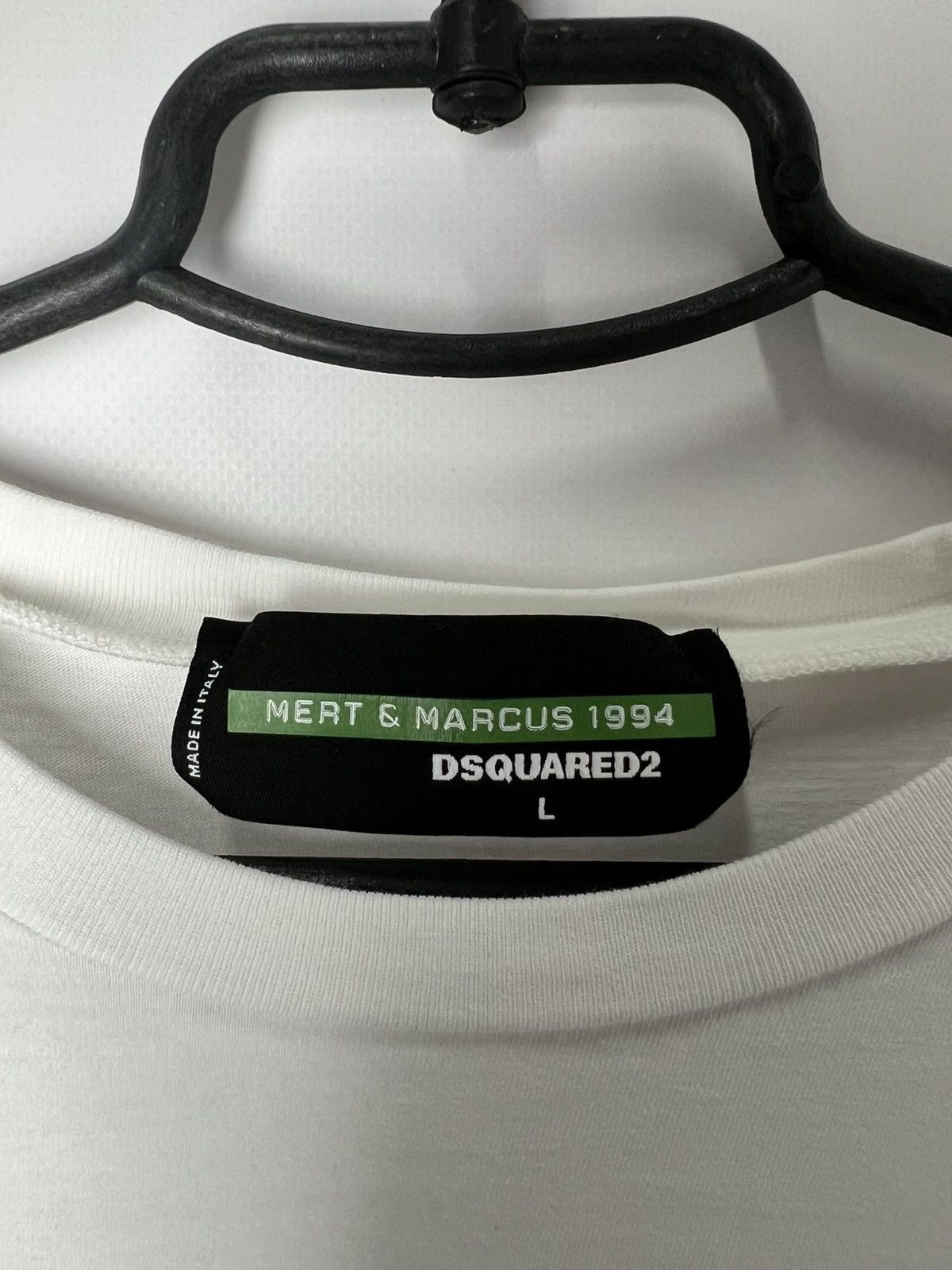 Designer Streetwear Dsquared2 Mert Marcus 1994 T-shirt oversized Size US L / EU 52-54 / 3 - 3 Thumbnail