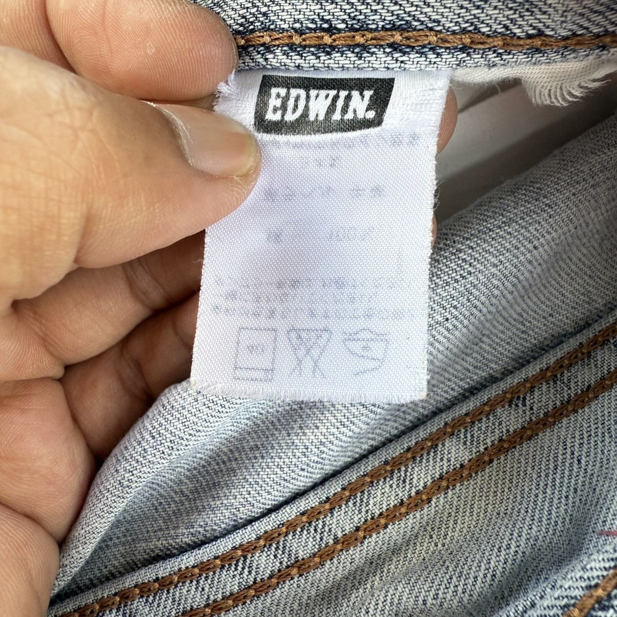 Edwin VINTAGE EDWIN FADED JEAN DENIM PANTS Size US 32 / EU 48 - 13 Thumbnail