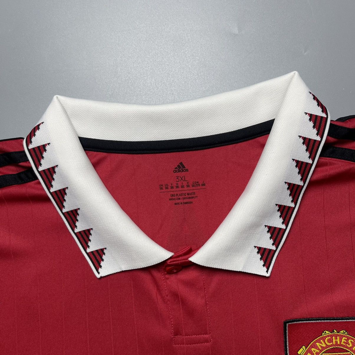 Adidas MANCHESTER UNITED ADIDAS 2022/2023 SOCCER JERSEY #7 RONALDO Size US XXL / EU 58 / 5 - 5 Thumbnail