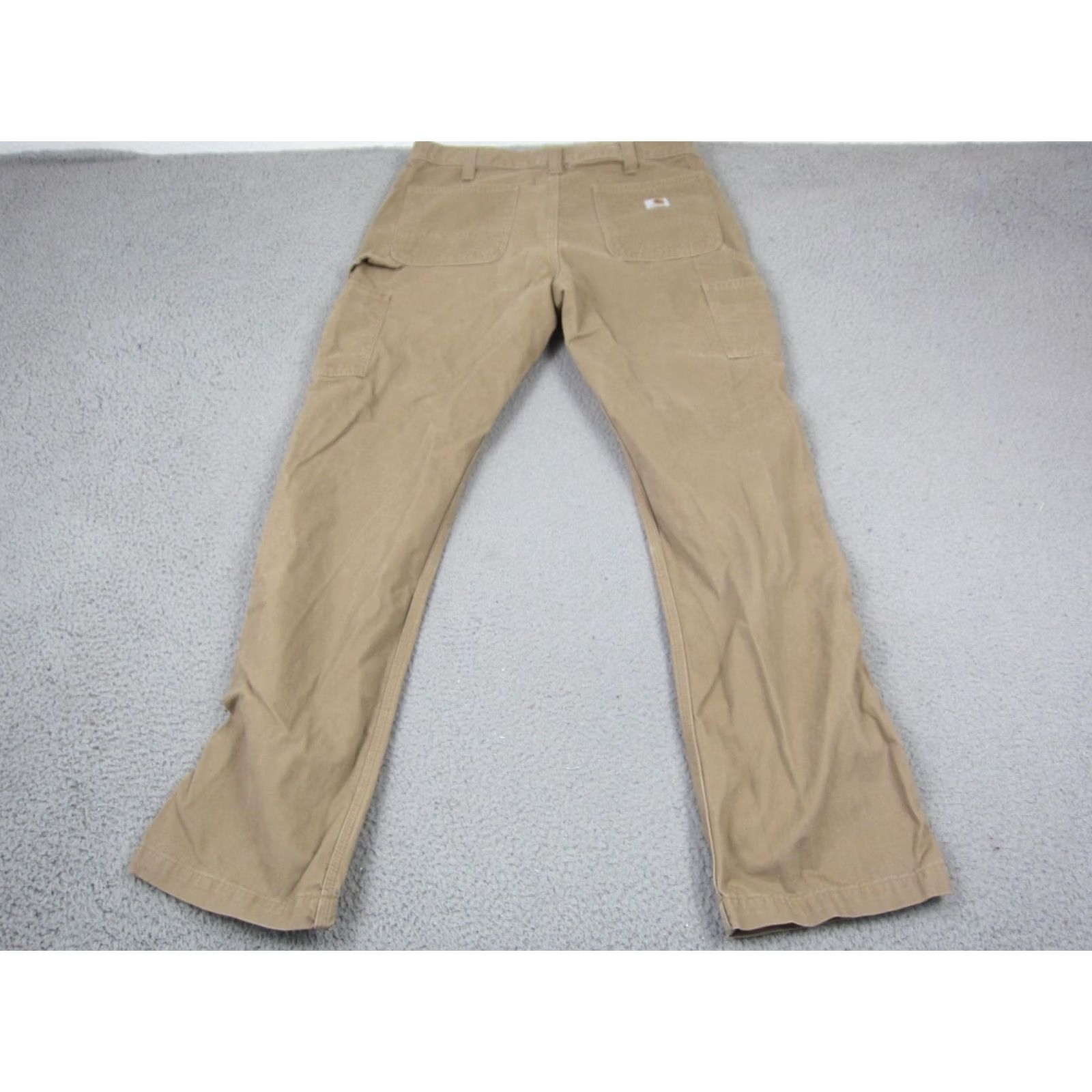 Carhartt Carhartt Pants Mens 36x34 Brown Relaxed Fit Straight Twill Workwear Pants Size US 36 / EU 52 - 2 Thumbnail