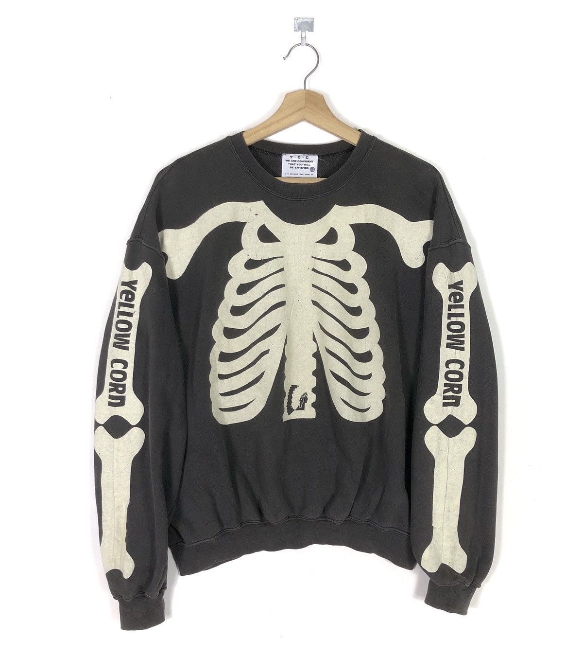 YELLOW CORN RARE🔥VINTAGE 90’S YELLOW CORN BONES HIT BAGGY SWEATSHIRT Size US M / EU 48-50 / 2 - 1 Thumbnail