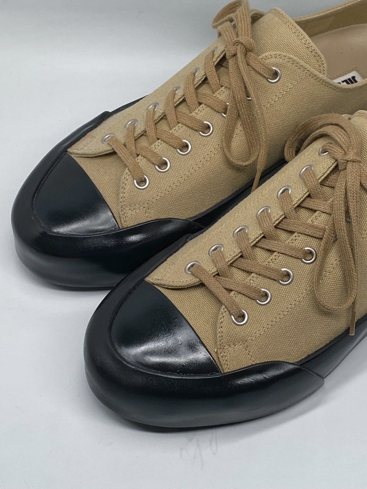 Jil Sander Jil Sander Canvas Low-Top Sneakers size 41/us size 8 Size US 8 / EU 41 - 4 Thumbnail
