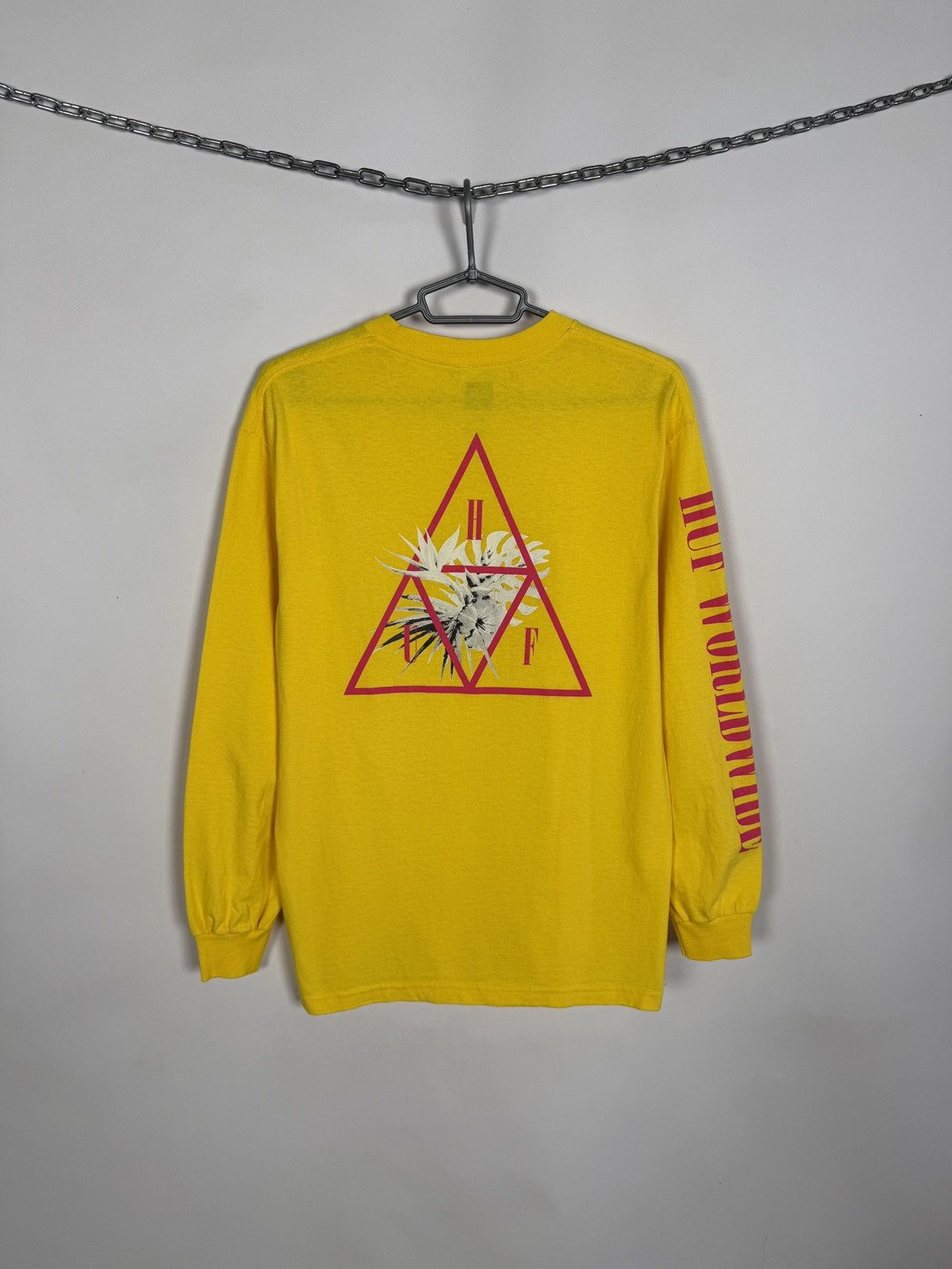 Huf HUF Graphic Long Sleeve T-Shirt Logo Print Skate Size M Size US M / EU 48-50 / 2 - 10 Thumbnail