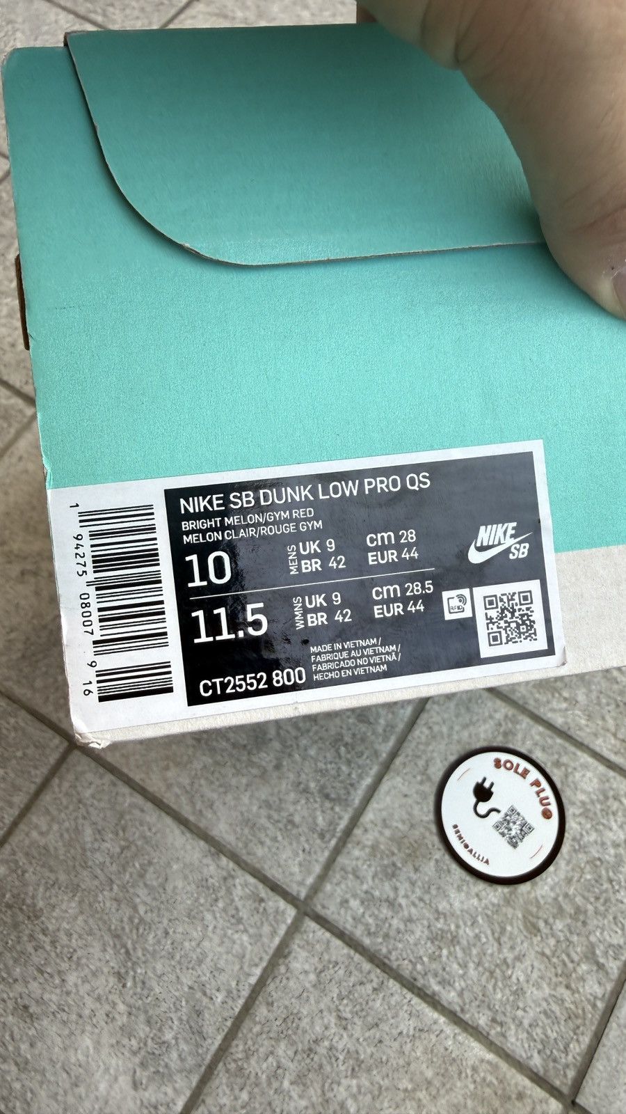 Nike Dunk Low SB Strangelove size 44 Size US 10 / EU 43 - 5 Thumbnail