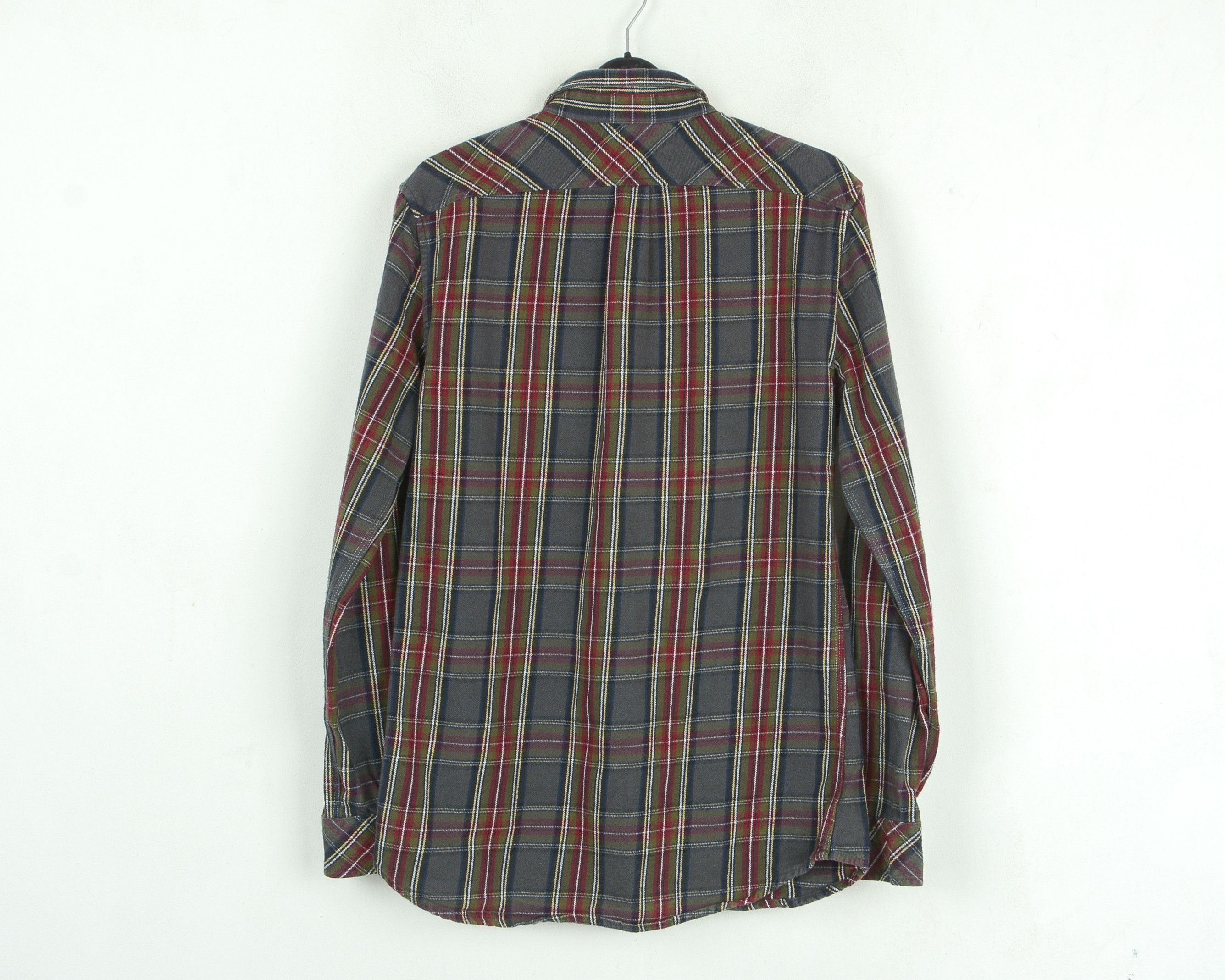 Diesel Men Casual Shirt S Long Sleeve Check Plaid Tartan Formal Top Size US S / EU 44-46 / 1 - 9 Thumbnail