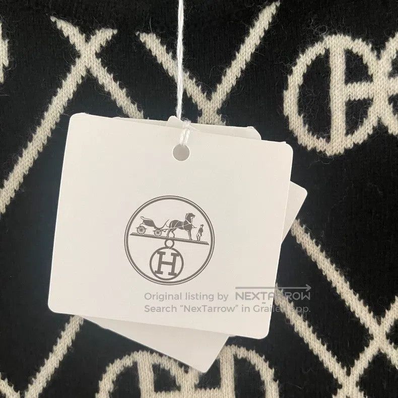 Hermes Hermes SS23 Patterned Jacquard Crewneck Long Sleeve Sweate Size XS / US 0-2 / IT 36-38 - 3 Thumbnail