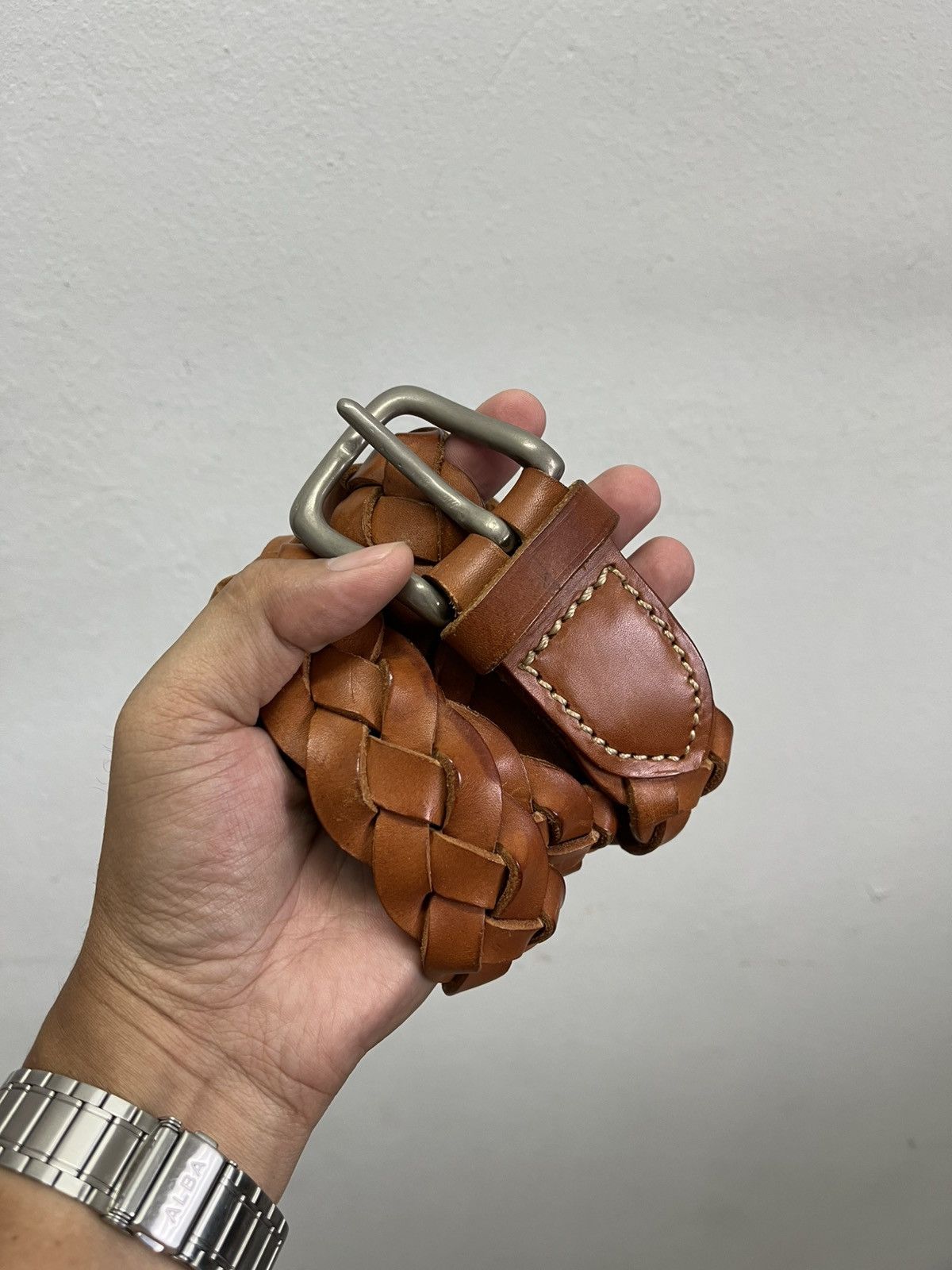 Yohji Yamamoto Yohji yamamoto leather belt Size 32 - 1 Thumbnail