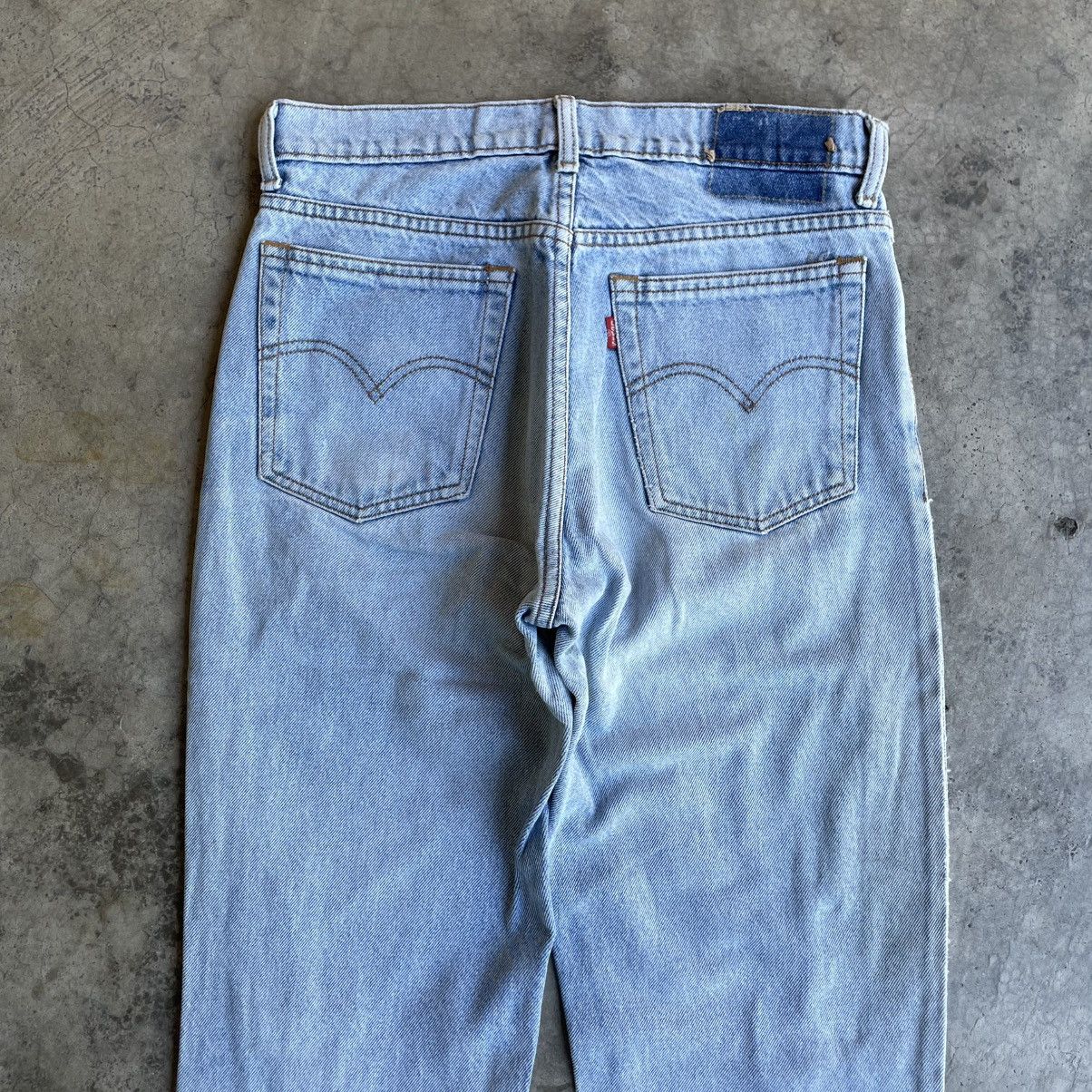 Levi's Vintage Clothing 🔥Vintage Levis Stoned Washed Ripped Distress Dirty Jeans Size US 30 / EU 46 - 5 Thumbnail