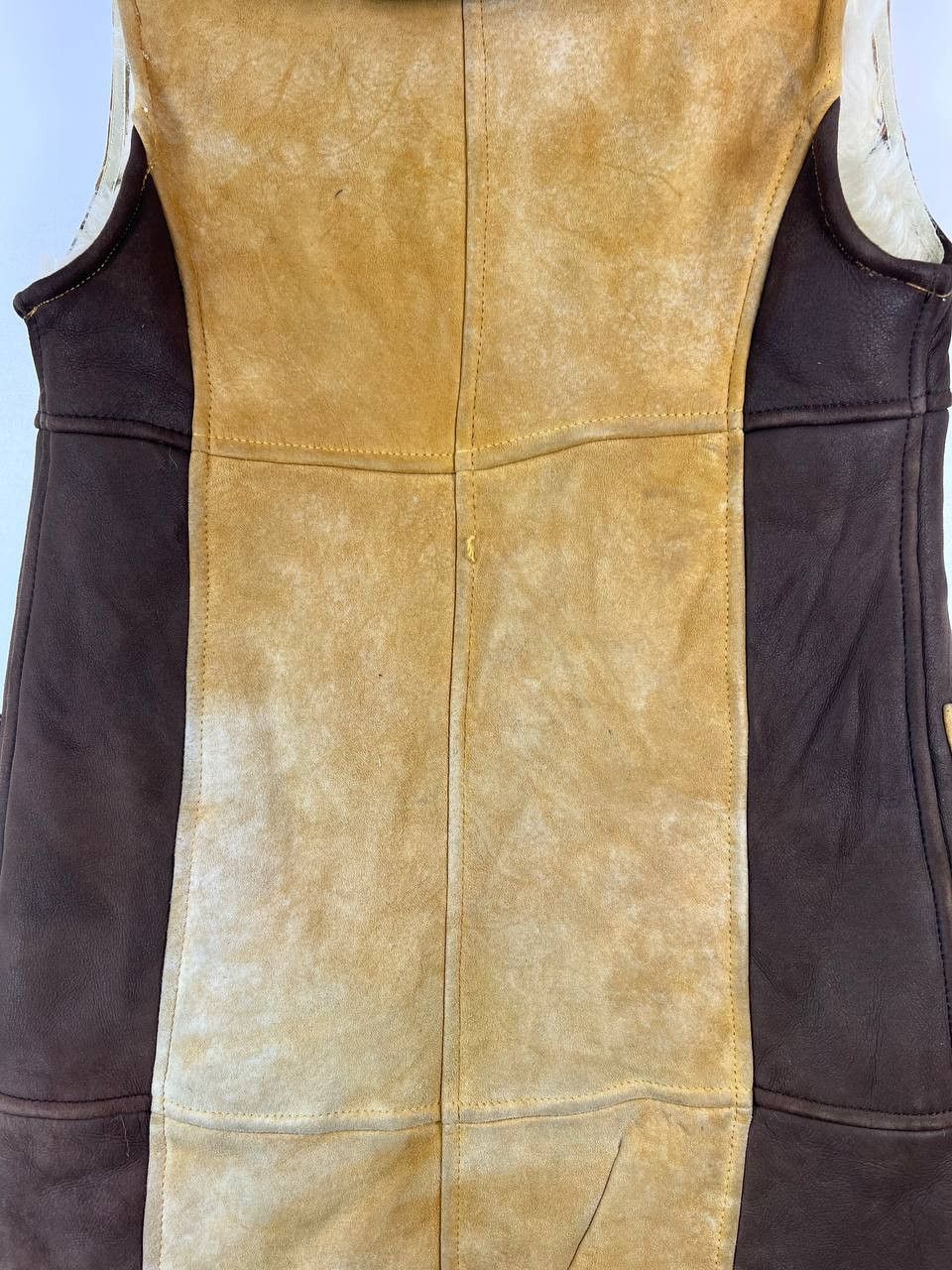 Dolce & Gabbana Dolce & Gabbana Shearling Suede Fur Hooded Vest Coat Size S Size S / US 4 / IT 40 - 6 Thumbnail