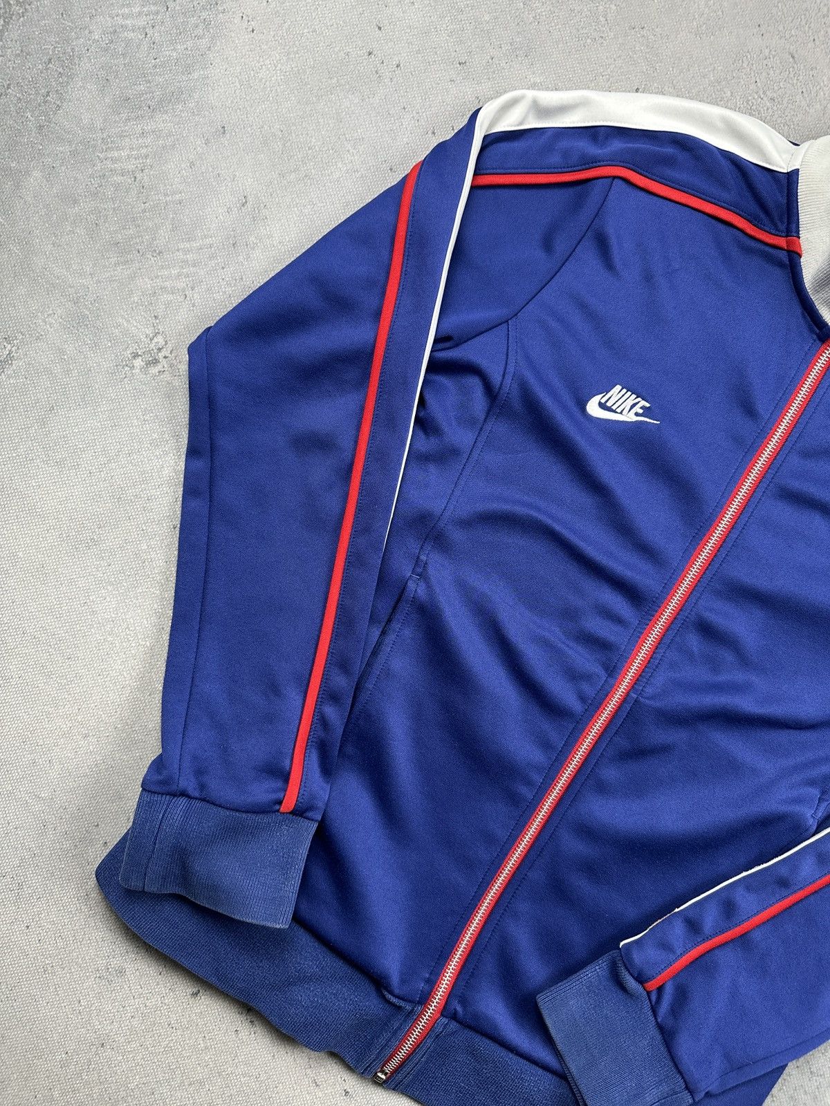 Nike Vintage Nike Manchester United Track Jacket 90s Y2K Blue M Size US M / EU 48-50 / 2 - 3 Thumbnail