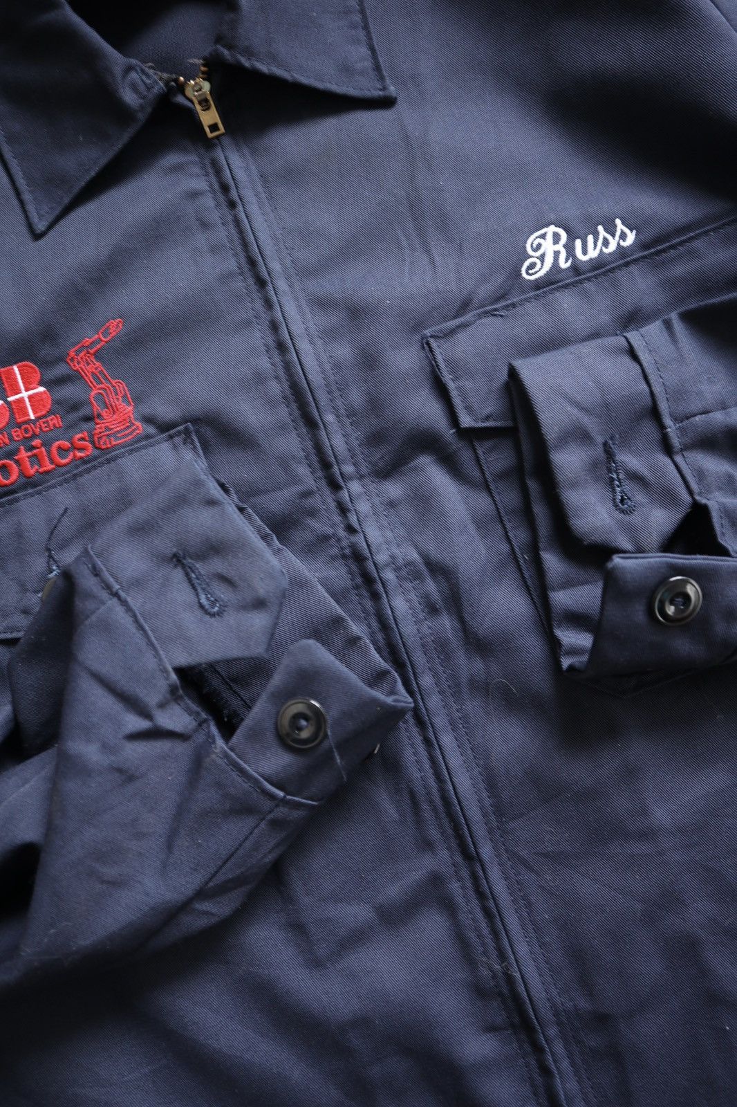Vintage Vintage 90's RadKap mechanic work jacket Size US L / EU 52-54 / 3 - 4 Thumbnail
