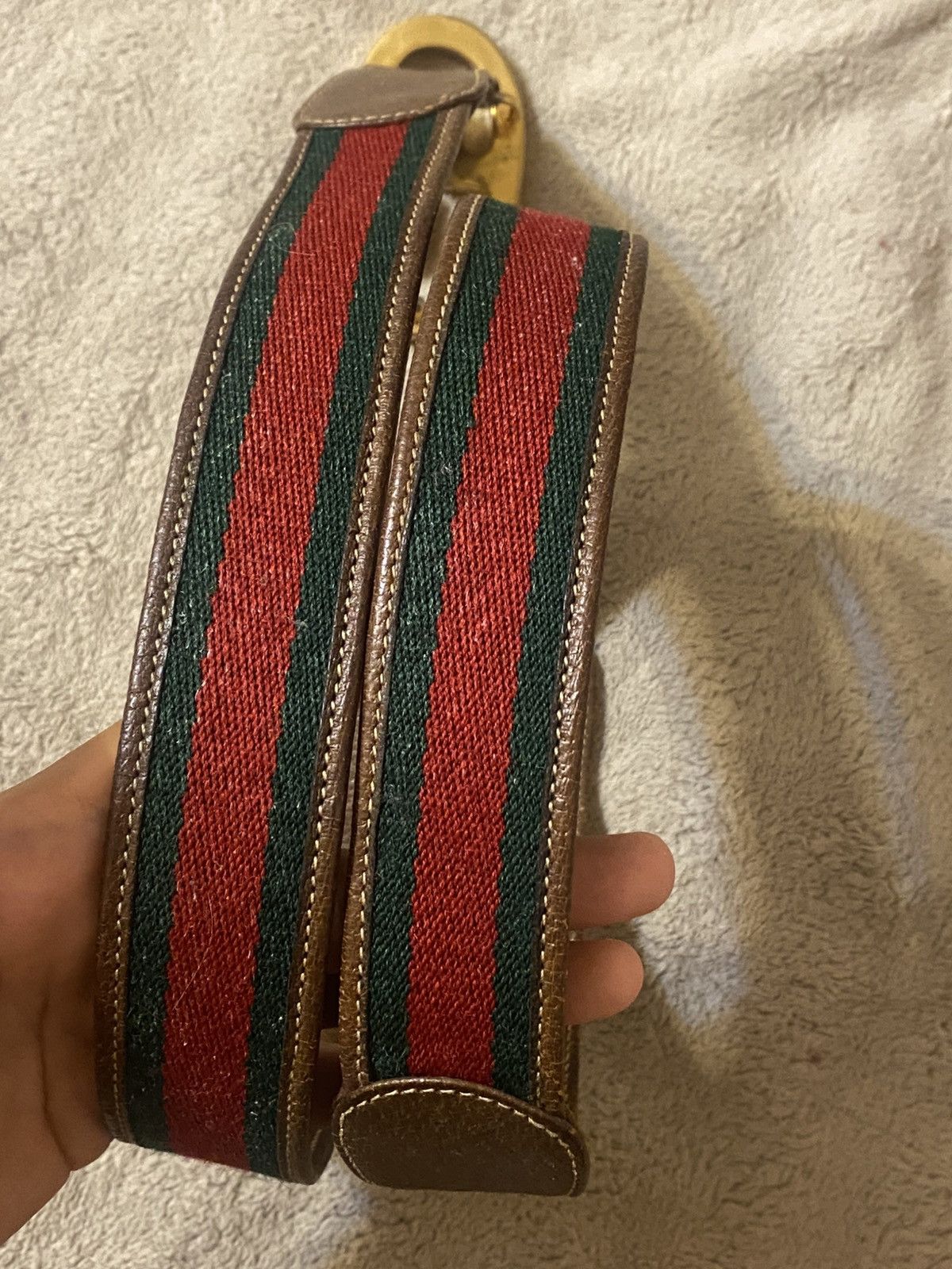 Gucci Vintage Gucci Pig Skin Belt Size ONE SIZE - 3 Thumbnail