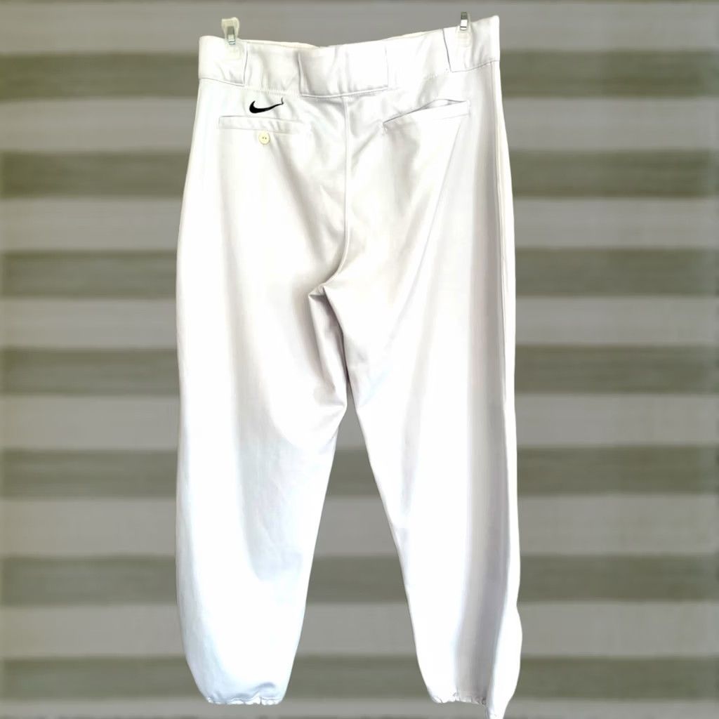 Nike Nike Team Pro Baseball Full Pants White XL Mens Jogger Size US 36 / EU 52 - 1 Thumbnail