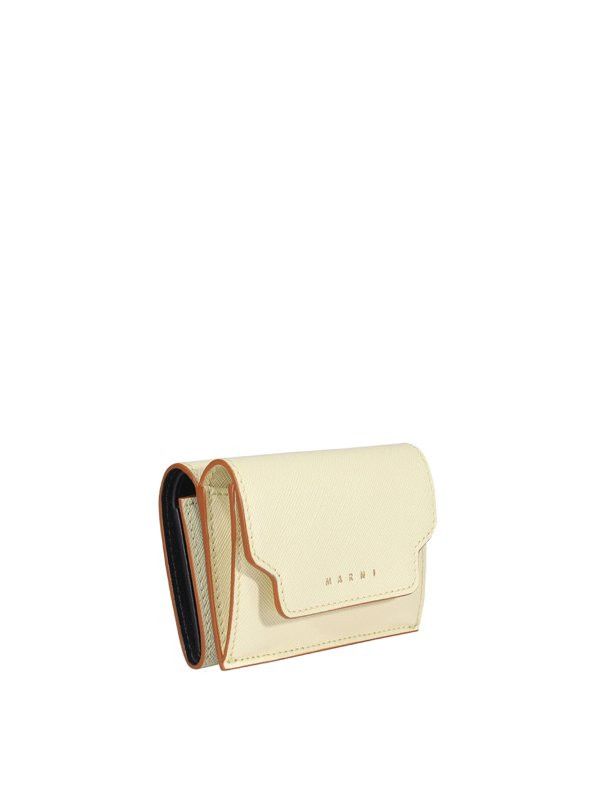 Marni o1srvl11e0624 Size: OS / Wallet in Light Beige Size ONE SIZE - 2 Thumbnail