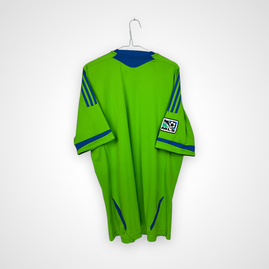 Adidas Seattle Sounders FC 2011/12 Home [XL] Football Soccer Jersey Size US XL / EU 56 / 4 - 2 Thumbnail