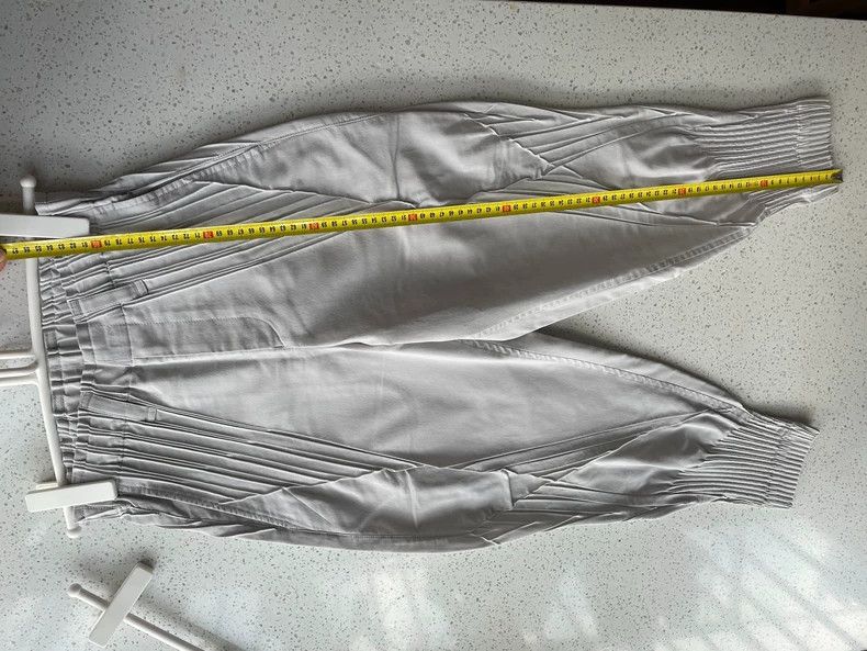 Issey Miyake Issey Miyake Light grey Harem pants Size 42" / US 20 - 3 Thumbnail