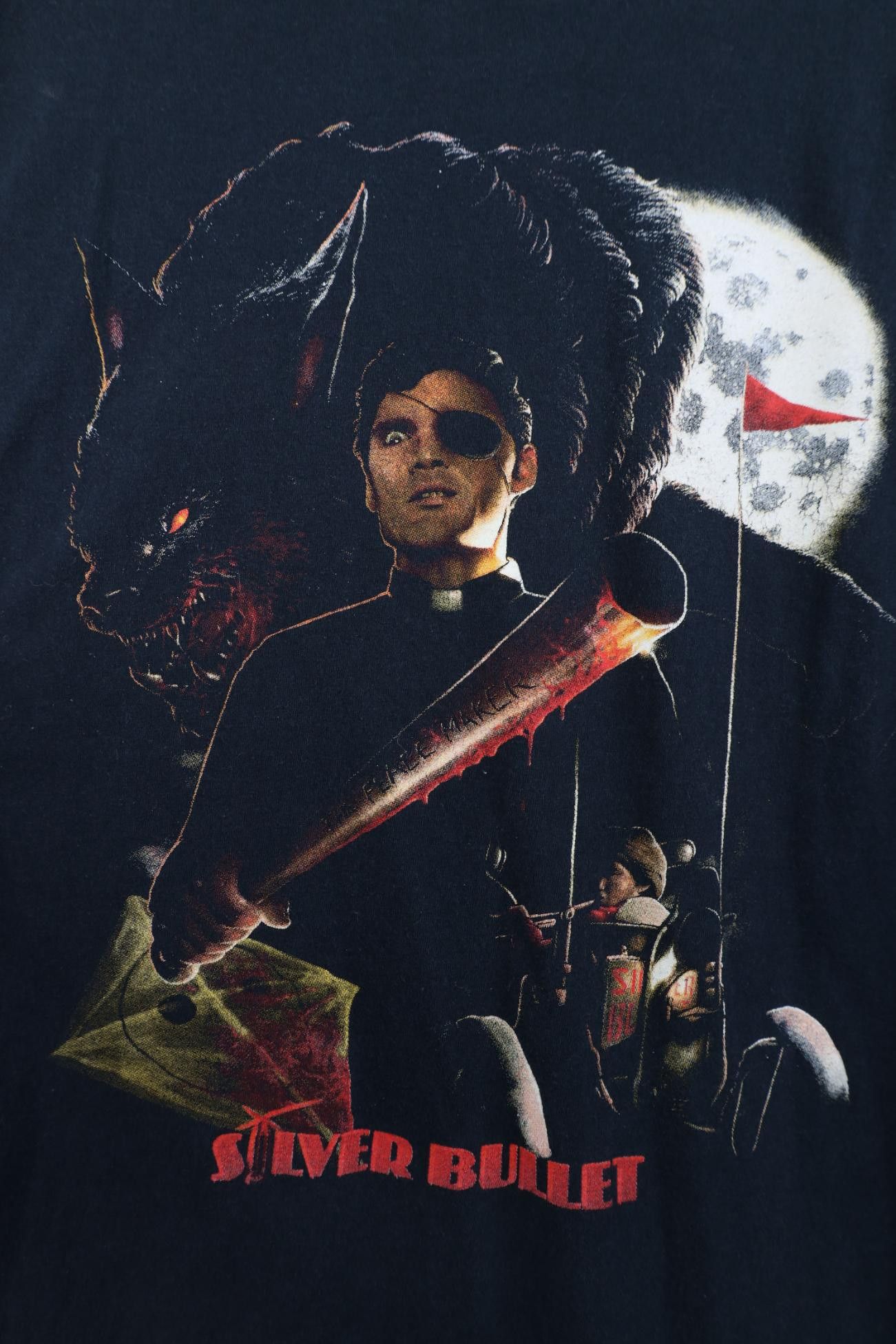 Vintage Vintage Spell Bullet Horror Movie Short Sleeve T-Shirt Size US L / EU 52-54 / 3 - 4 Thumbnail
