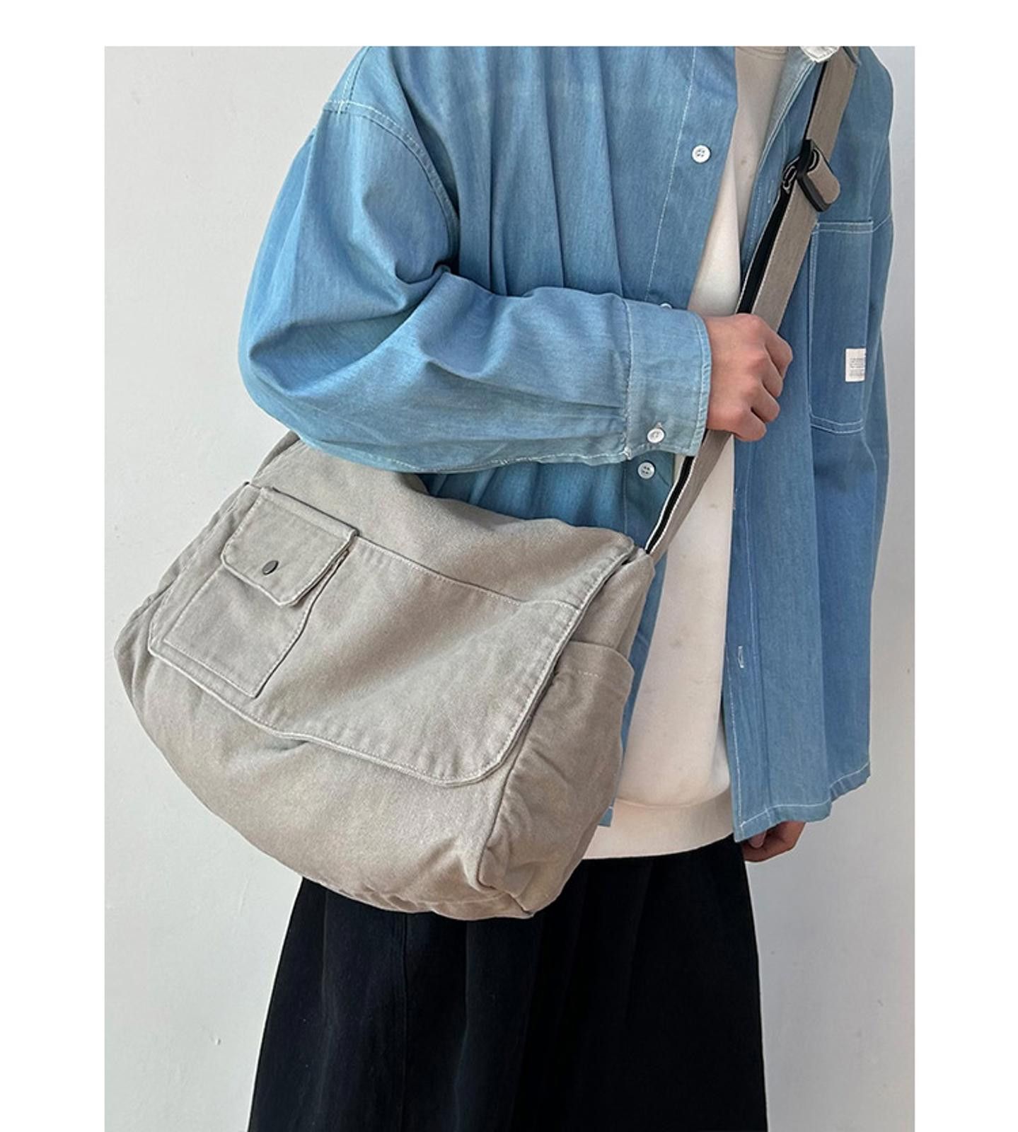 Other Stylish Canvas Messenger Bag Size ONE SIZE - 7 Thumbnail