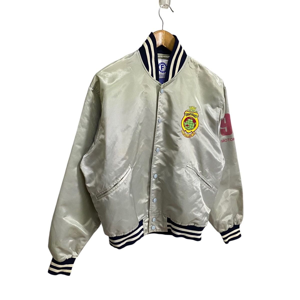 Japanese Brand × Vintage Vintage 80s varsity jacket Size US M / EU 48-50 / 2 - 3 Thumbnail