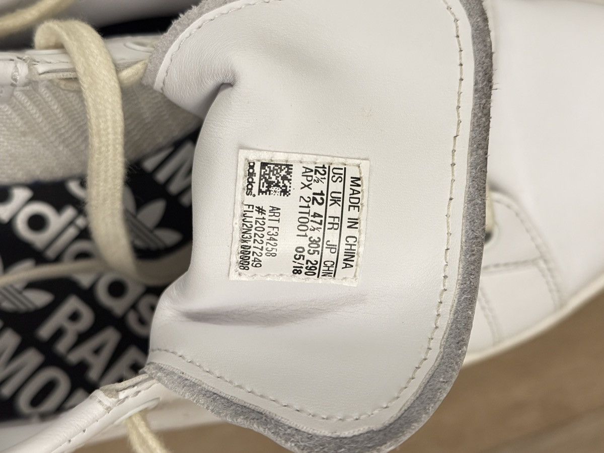 Adidas × Raf Simons Raf Simons Adidas RF Stan Smith White Size US 12.5 / EU 45-46 - 4 Thumbnail