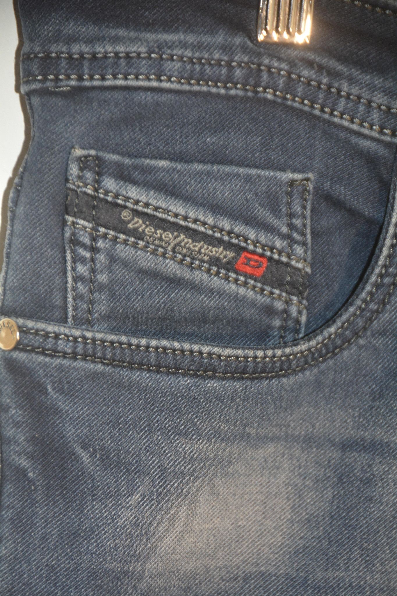 Diesel Diesel Industry Men's Blue Denim Jeans Size 32" / US 10 / IT 46 - 5 Thumbnail