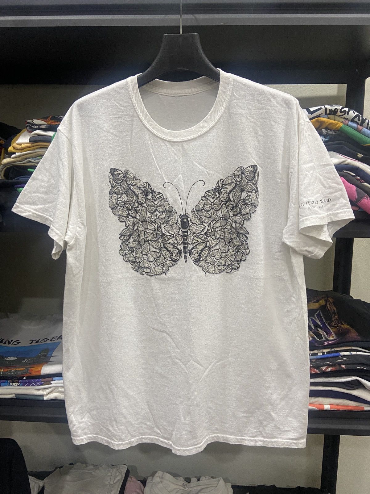 Vintage 🌎🔥 Y2K 00s Butterfly Wonderland Arizona T-Shirt Size US L / EU 52-54 / 3 - 1 Thumbnail