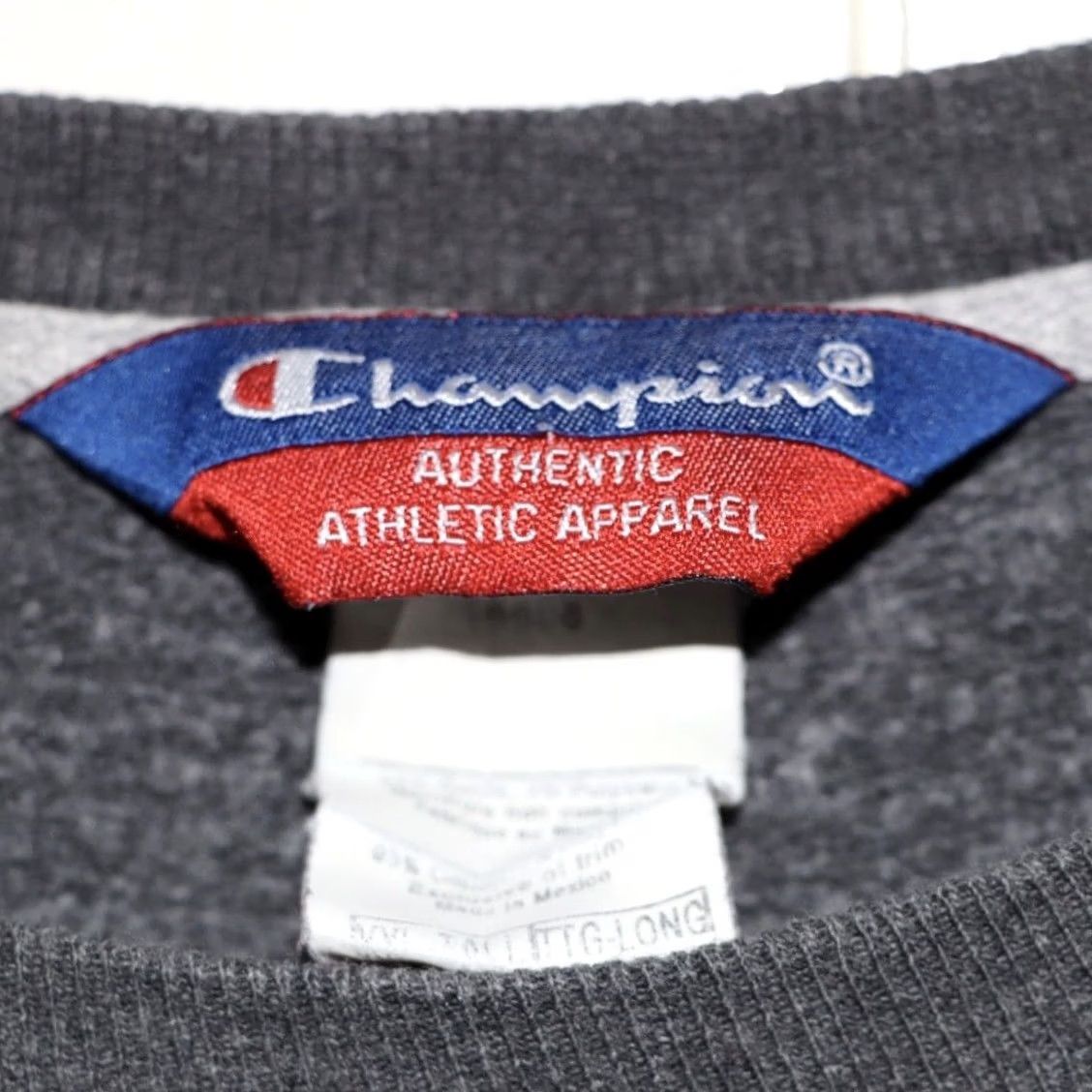Champion VINTAGE Champion Sweatshirt XXL Tall Mens Grey Pullover 2XL Retro Top Size US XXL / EU 58 / 5 - 7 Thumbnail