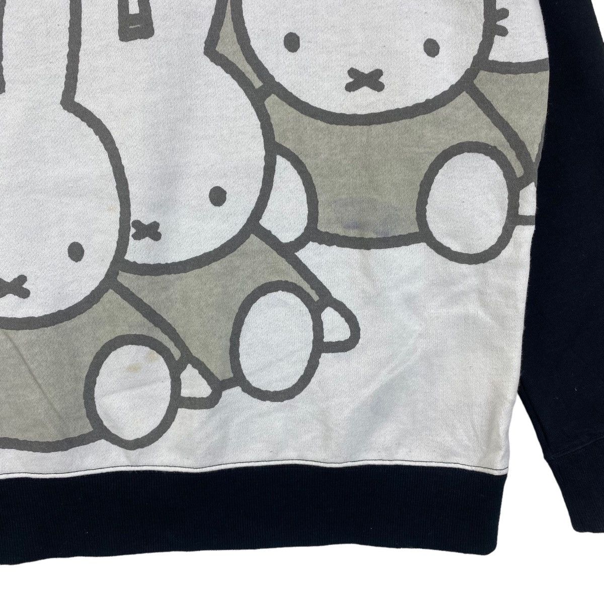 Cartoon Network × Vintage MIFFY Rabbit Children Television Series Sweatshirt Pullover Size L / US 10 / IT 46 - 7 Thumbnail