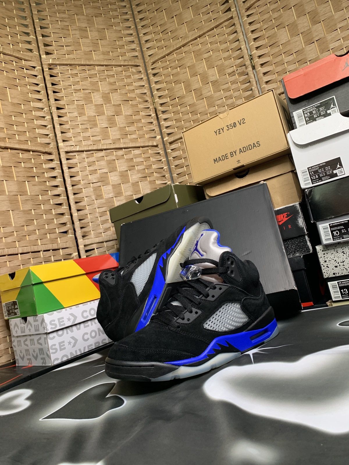 Jordan Brand Air Jordan 5 Retro Racer Blue Size US 9.5 / EU 42-43 - 8 Thumbnail