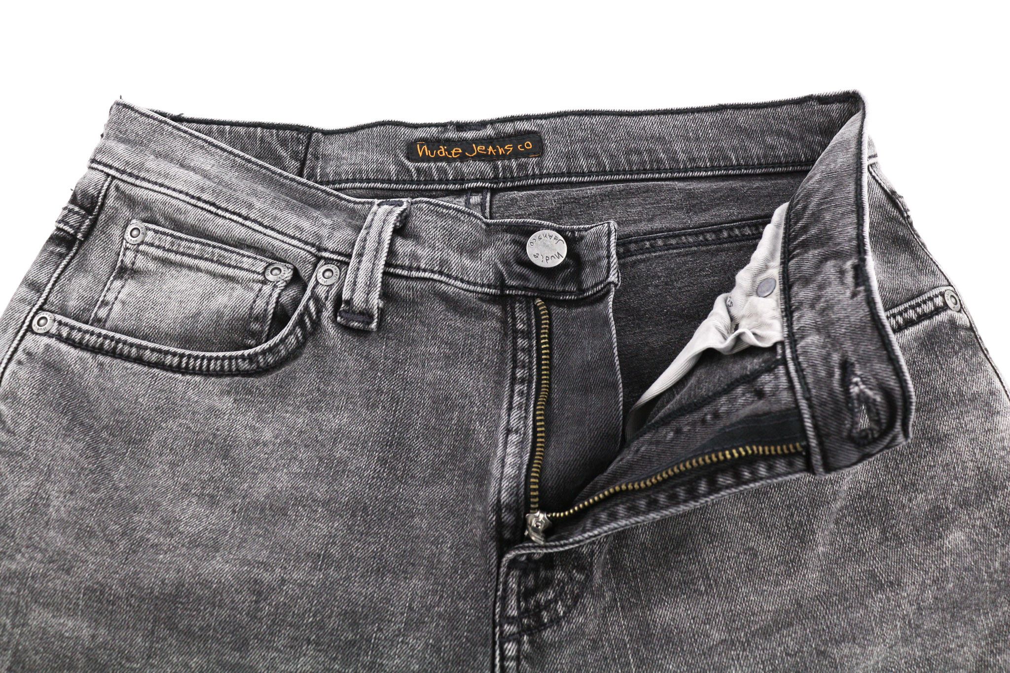 Nudie Jeans PILE LED W30/L32 Grey Marble Organic Skinny Washed 81905 Size US 30 / EU 46 - 4 Thumbnail