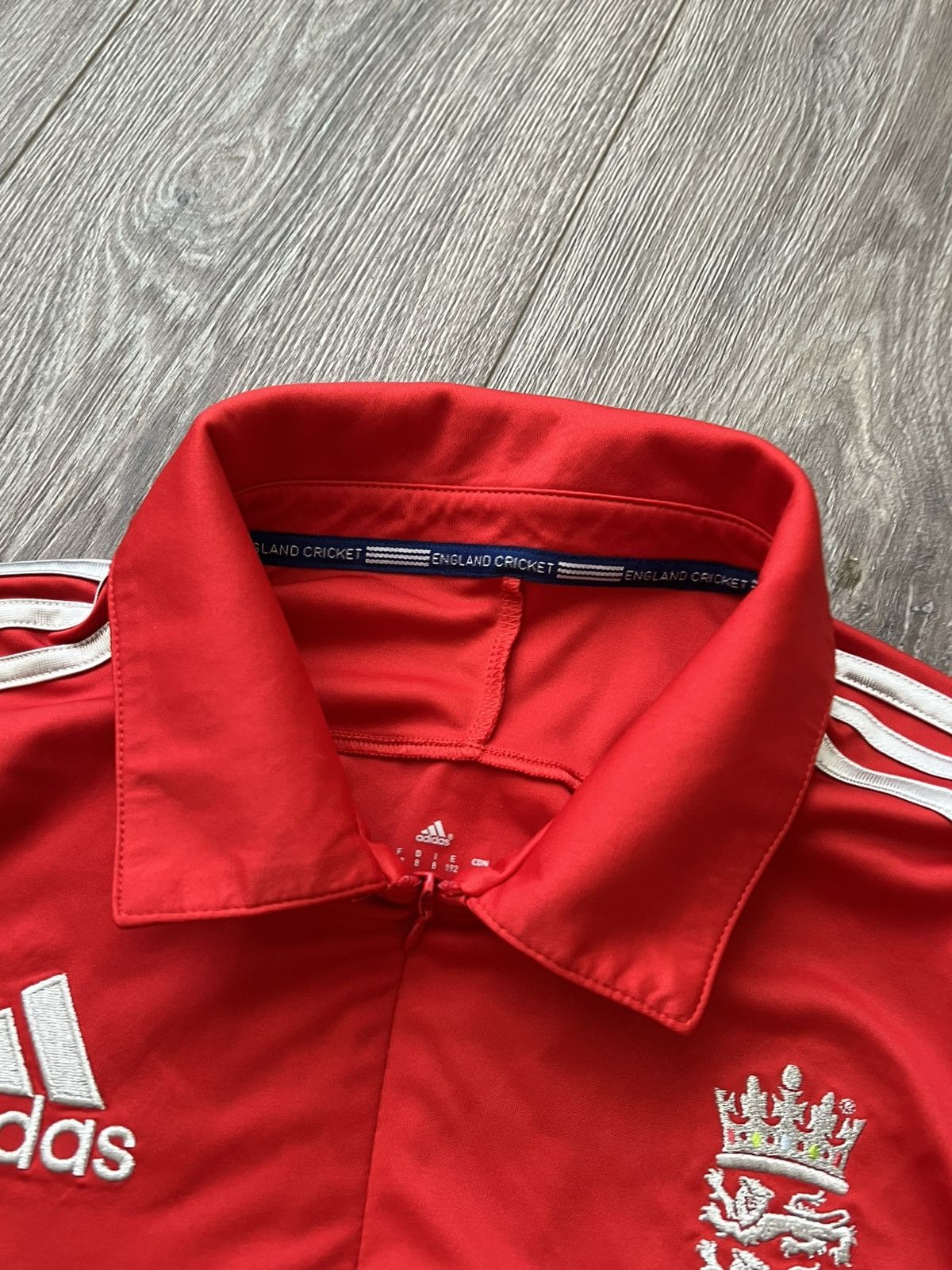 Adidas Vintage Adidas England Cricket Jersey Blokecore Size US L / EU 52-54 / 3 - 6 Thumbnail