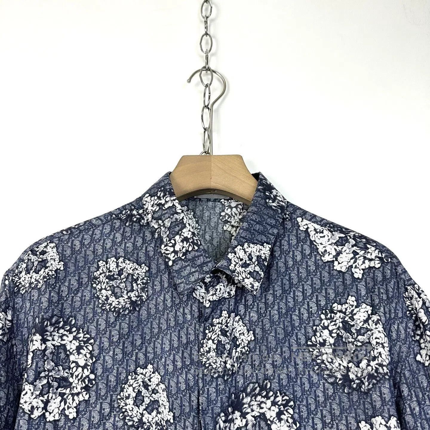 Dior DIOR x Denim Tears Silk Monogram Oversized Shirt. Size US XL / EU 56 / 4 - 3 Thumbnail