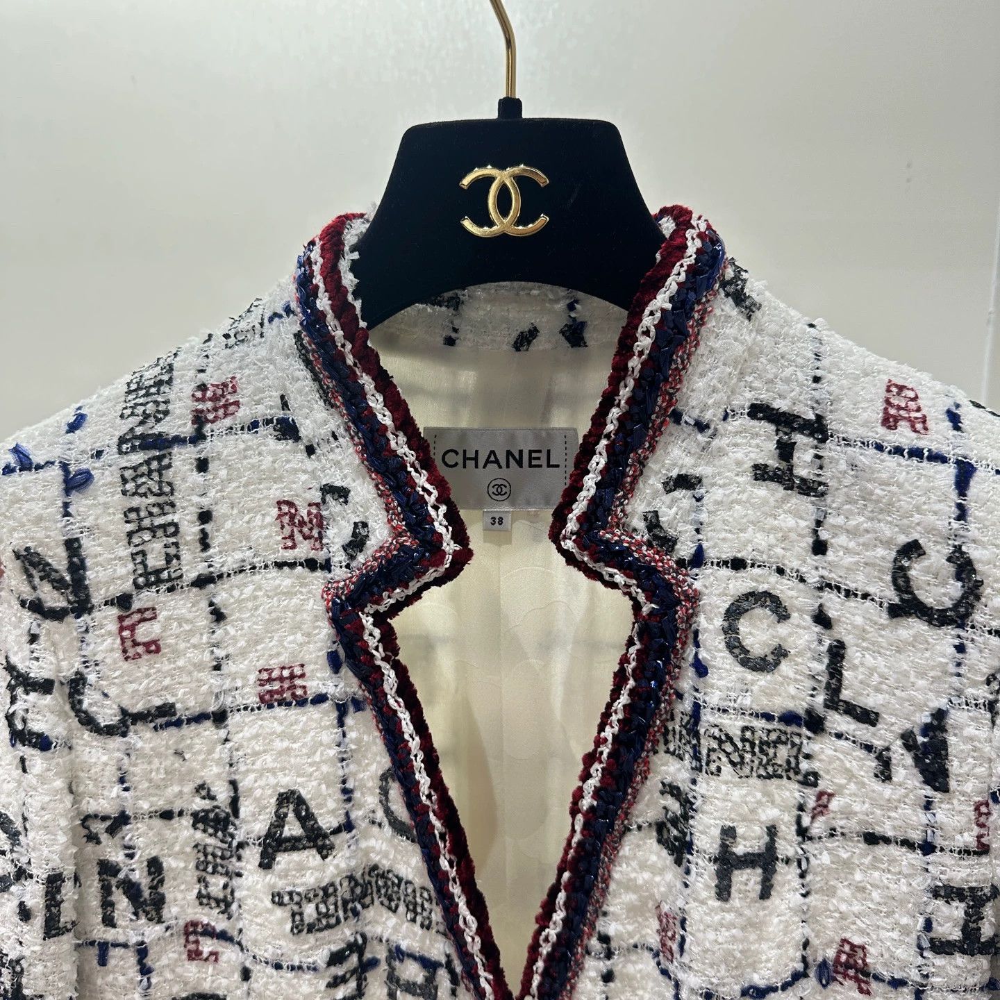 Chanel Chanel Mar87 Rooftop RWB logo Vneck 4pkt Dress 38 Size S / US 4 / IT 40 - 3 Thumbnail