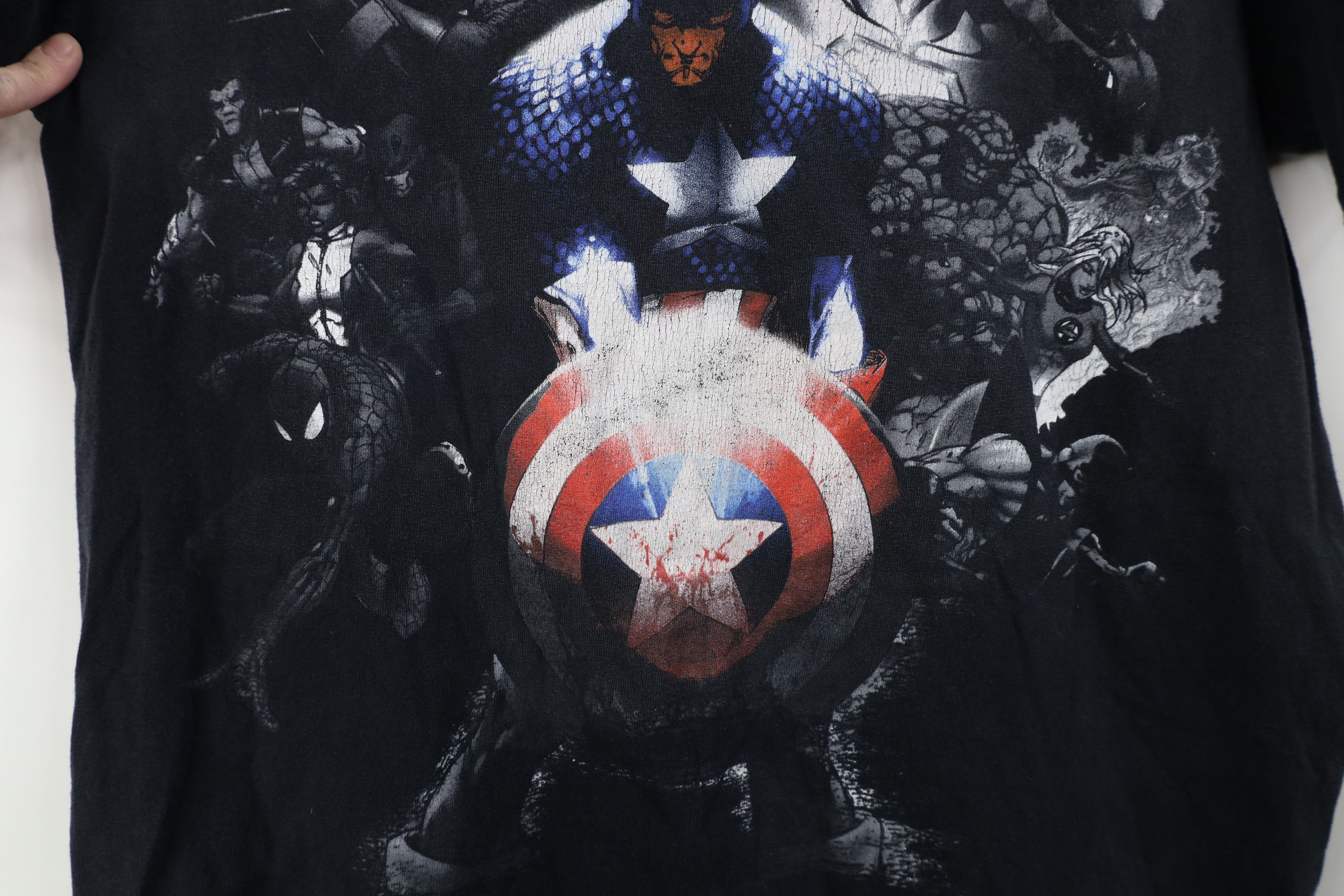Vintage Vintage Y2K Marvel Comics Superhero Jumbo Print T-Shirt Size US M / EU 48-50 / 2 - 6 Thumbnail