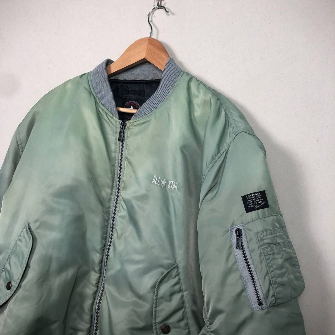 Converse Vintage Y2K Converse Bomber Jacket Size US L / EU 52-54 / 3 - 5 Thumbnail
