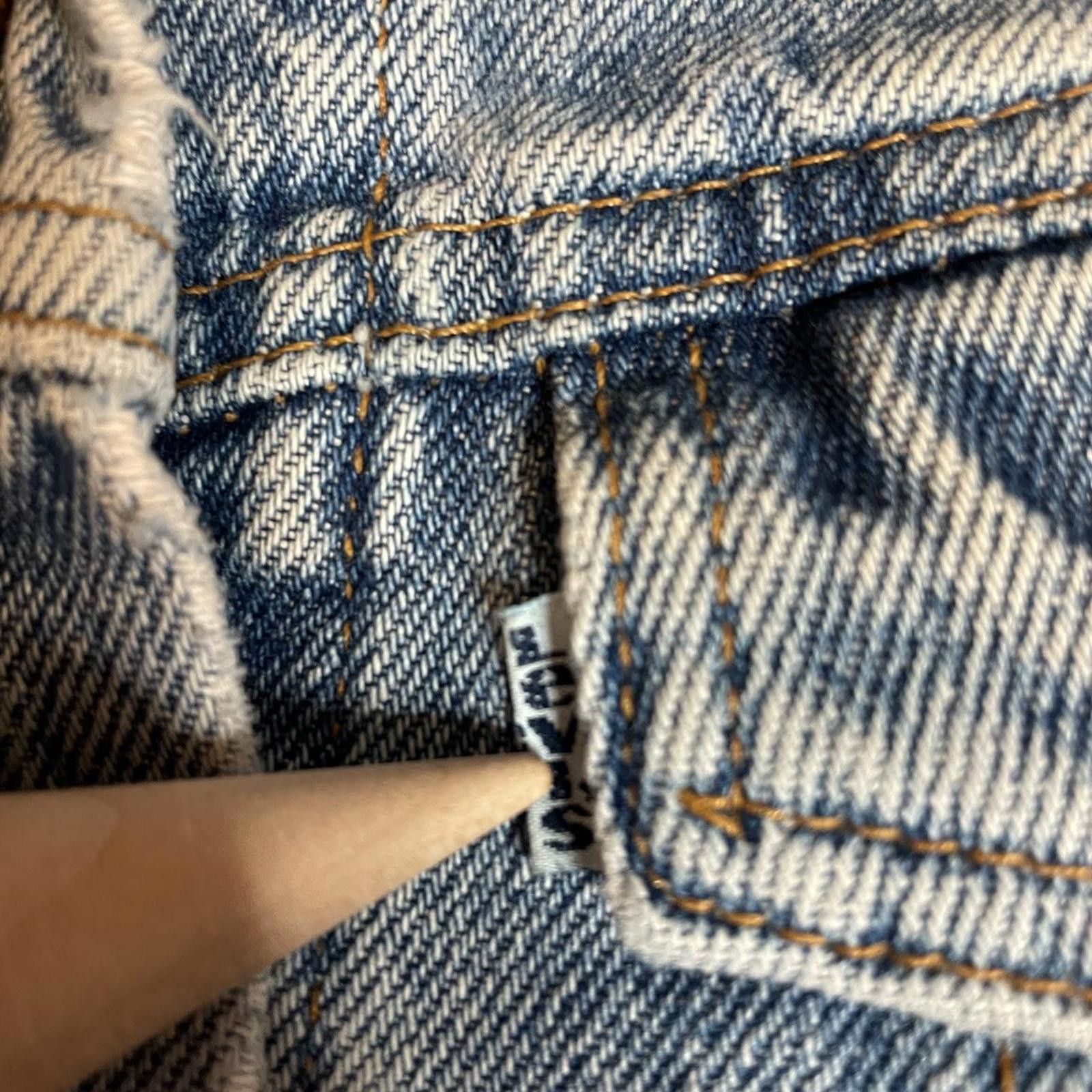 Levi's [Levi’s] • Vintage 1980s Levis cropped-fit denim jacket Size S / US 4 / IT 40 - 5 Thumbnail
