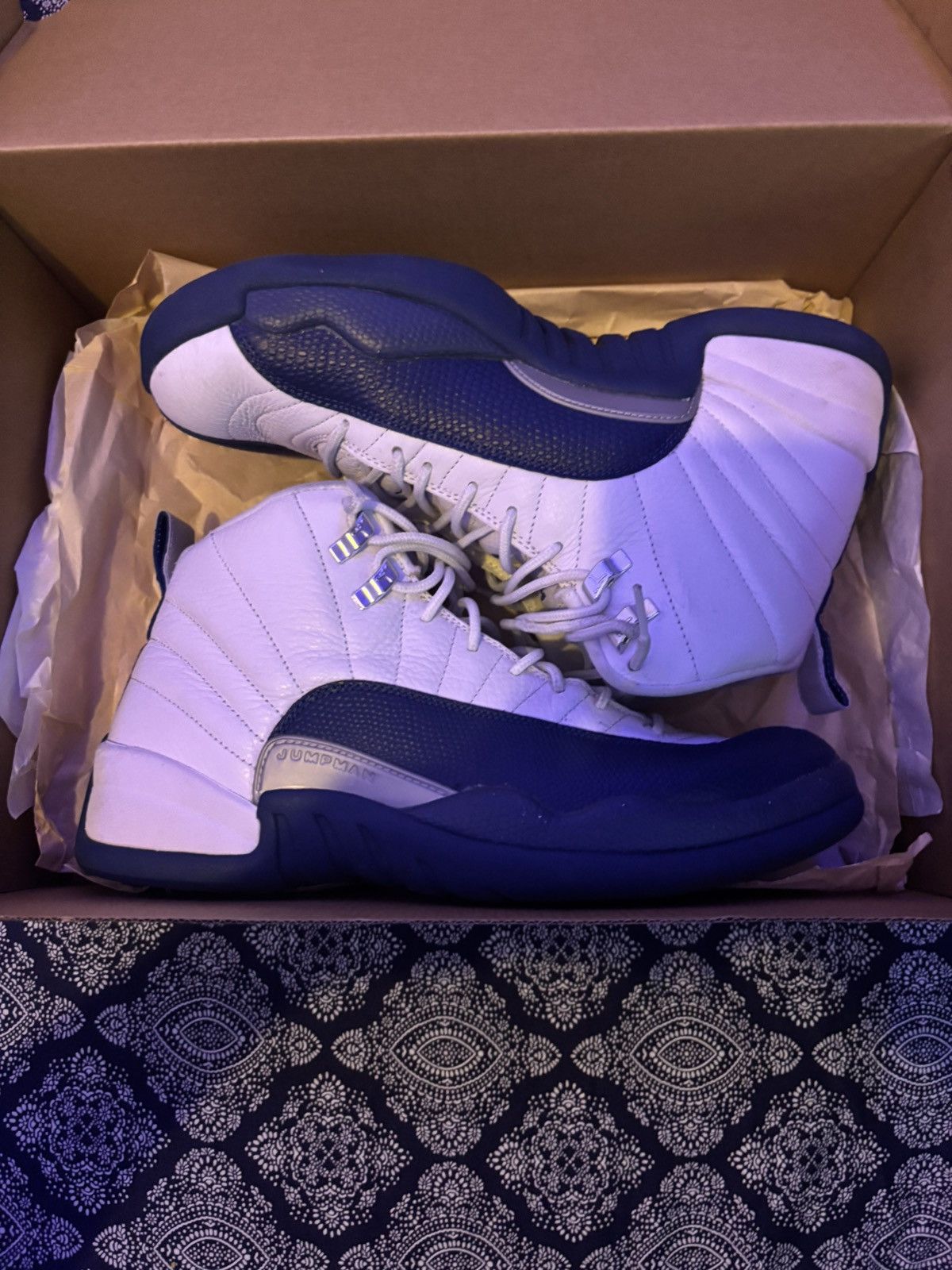 Jordan Brand Jordan 12 French Blues Size US 10 / EU 43 - 4 Thumbnail