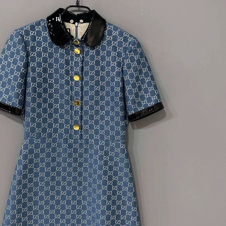 Gucci Gucci Vintage Floral Print Dress-2505 Size M / US 6-8 / IT 42-44 - 3 Thumbnail