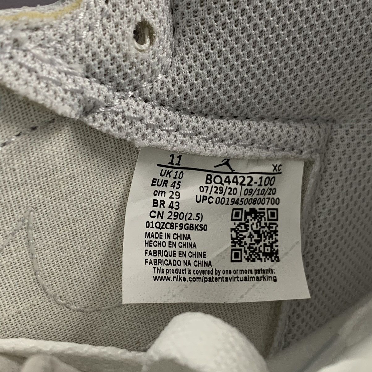 Jordan Brand × Nike Jordan 1 Retro High 85 Neutral Grey Size US 11 / EU 44 - 21 Thumbnail