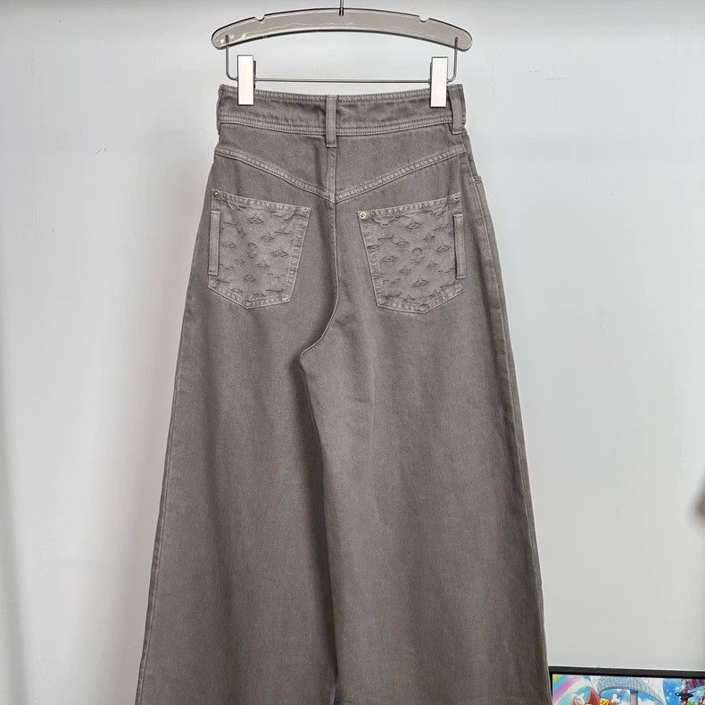 Louis Vuitton Louis Vuitton Gray pocket presbyopic print jeans Size US 34 / EU 50 - 2 Thumbnail