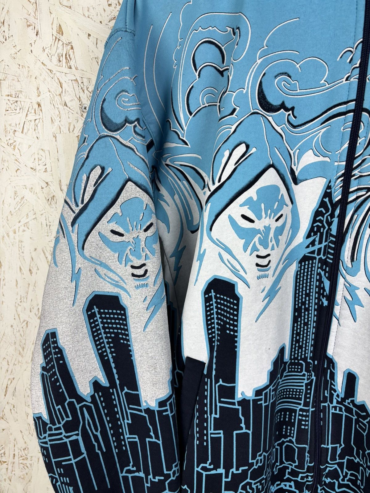 Band Tees Vintage Ecko Unlimited Style AOP Rap Hip Hop Hoodie Y2K Size US M / EU 48-50 / 2 - 2 Thumbnail