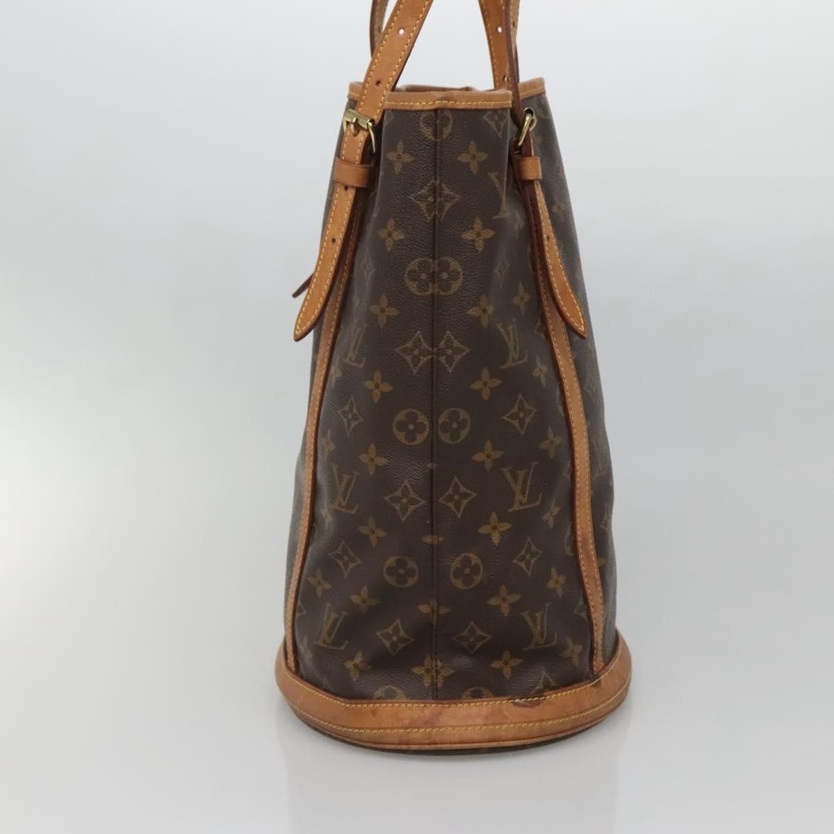 Louis Vuitton LOUIS VUITTON Monogram Bucket GM Shoulder Bag M42236 Size ONE SIZE - 3 Thumbnail