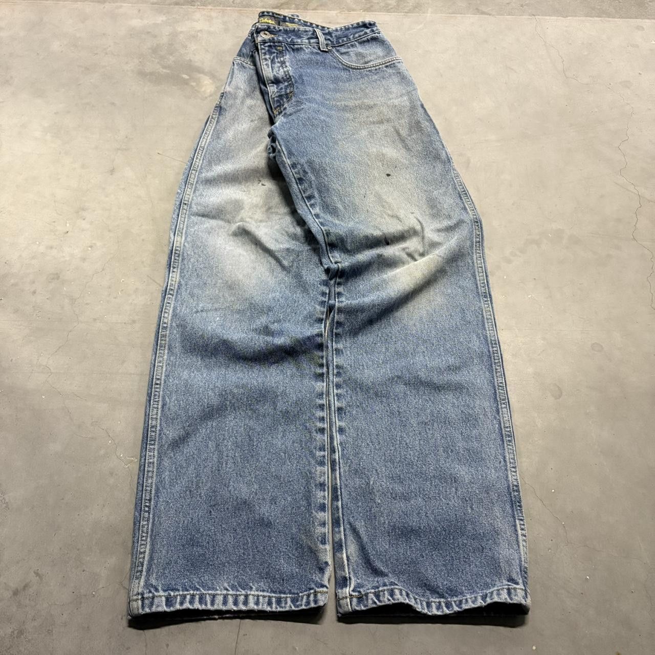 Cabelas × Vintage Crazy Vintage Y2K/2000s Baggy Cabela’s Tall Medium Blue Wash Denim Jeans! Size US 36 / EU 52 - 2 Thumbnail