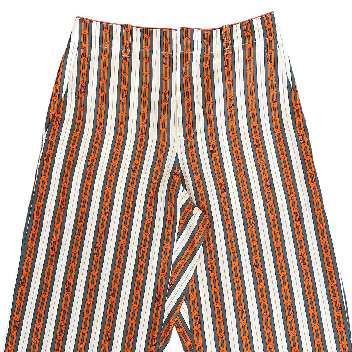 Louis Vuitton LOUIS VUITTON 2019 Pre-Fall Virgil Abloh Chain Trousers 36 Size US 31 - 3 Thumbnail